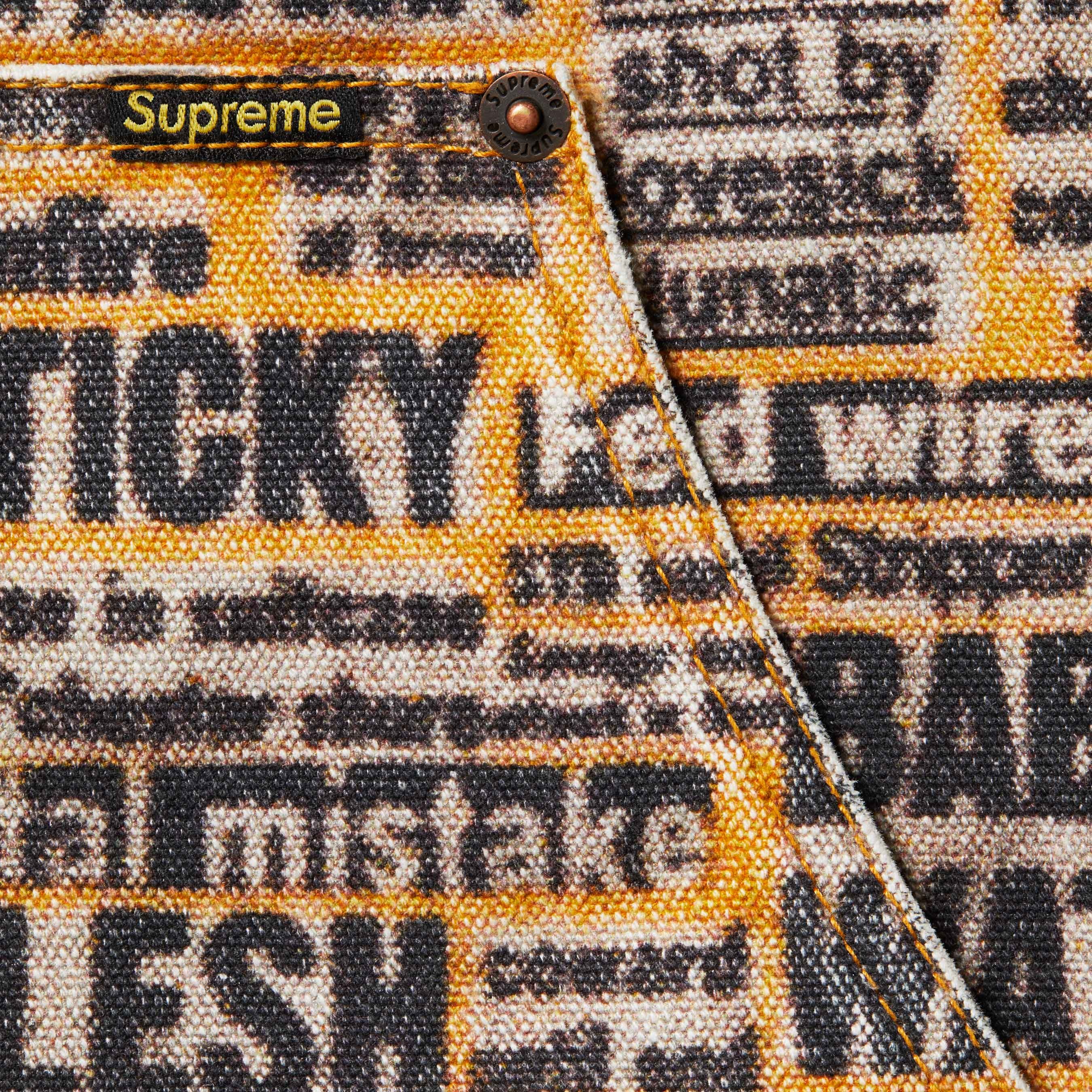 Supreme/Dash Snow Hooded Work Jacket view 7